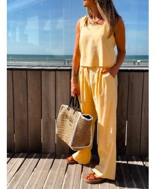 TOP JAUNE - IRIS