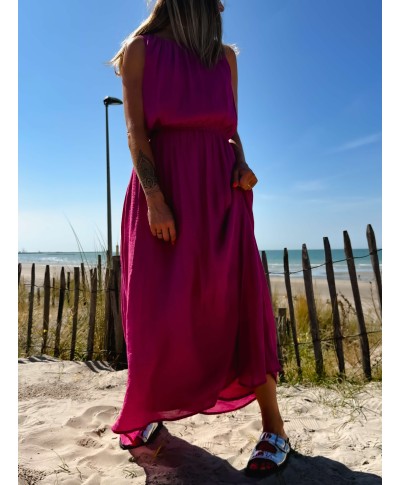 ROBE LONGUE VIOLETTE - JULIA