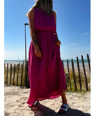 ROBE LONGUE VIOLETTE - JULIA