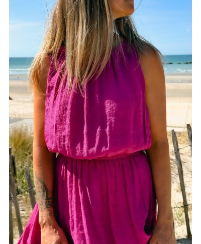 ROBE LONGUE VIOLETTE - JULIA