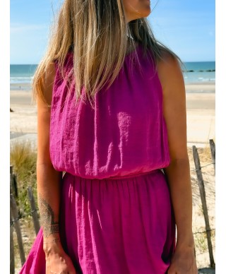 ROBE LONGUE VIOLETTE - JULIA