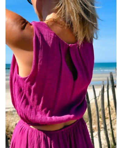 ROBE LONGUE VIOLETTE - JULIA