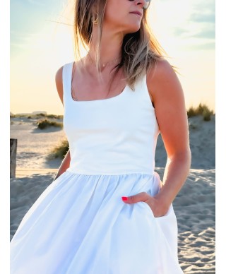 ROBE BLANCHE - OLYMPE