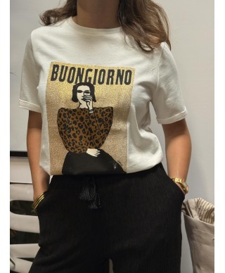 T-SHIRT GARCIA - BUONGIORNO
