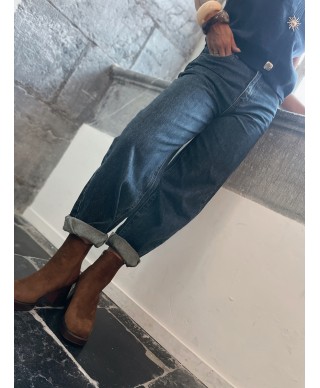 JEANS COUPE BARREL BRUT /BONNY/