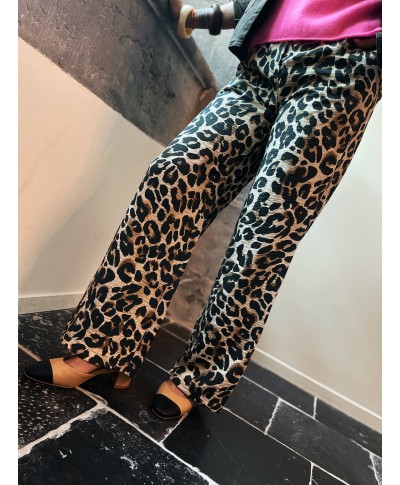 PANTALON LEOPARD / GARCIA / LEONA