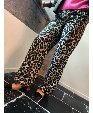 PANTALON LEOPARD / GARCIA / LEONA