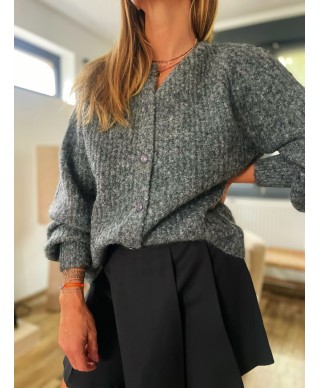 PULL GRIS - MAX