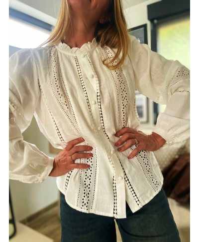 BLOUSE BLANCHE - ELIA