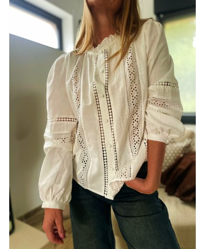 BLOUSE BLANCHE - ELIA