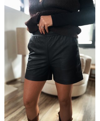 SHORT SIMILI CUIR - FANTINE