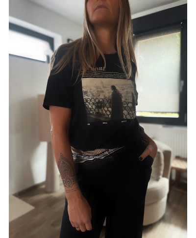 T-SHIRT NOIR GARCIA - AMORE