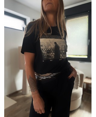 T-SHIRT NOIR GARCIA - AMORE