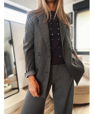 BLAZER GRIS - BARY