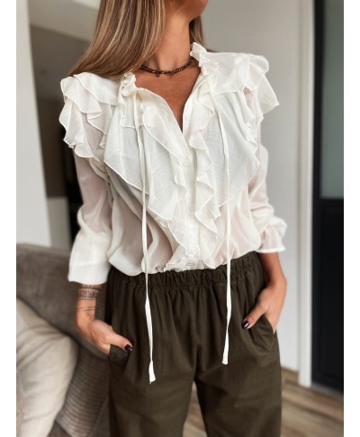 BLOUSE BLANCHE - MARINA