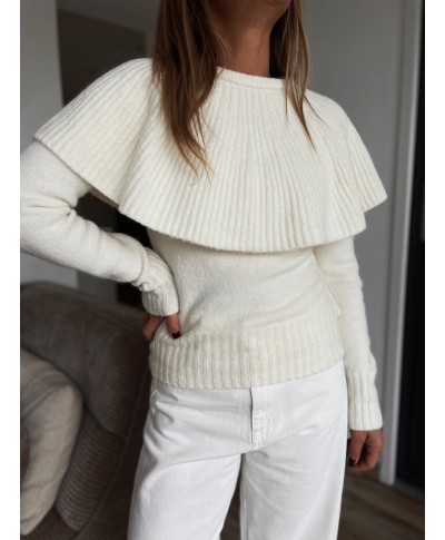PULL ECRU - RACHELE