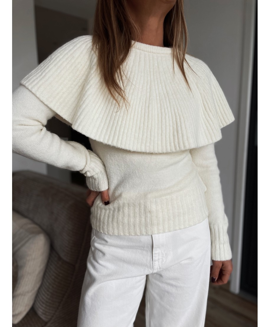 PULL ECRU - RACHELE