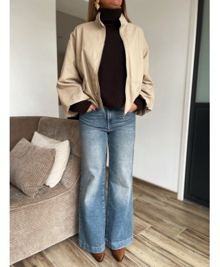 VESTE BEIGE - SAËL
