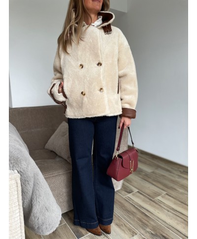 MANTEAU ECRU - SOLY