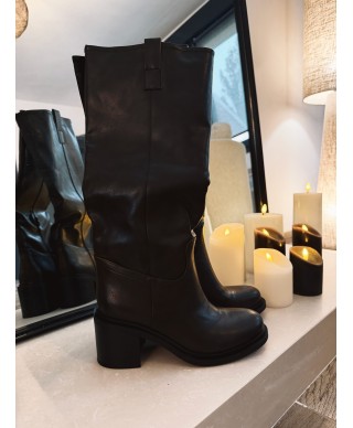 BOTTES HAUTES MARRONS