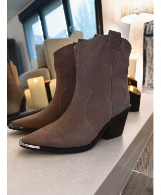 BOTTINES BEIGES
