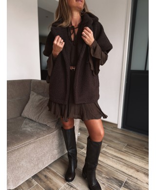 VESTE MOUMOUTE MARRON GARCIA - MALON