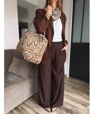 PANTALON MARRON - NEVA