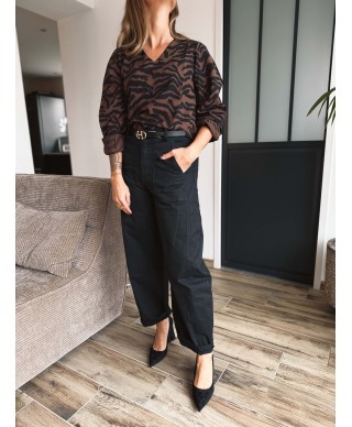 BLOUSE ZÉBRÉE GARCIA - MAYLIS