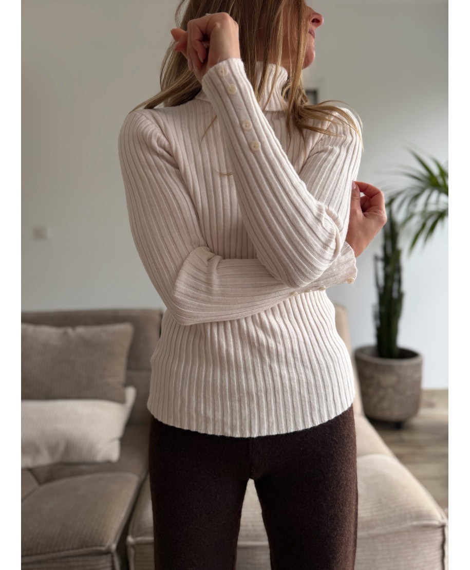 COL ROULÉ BEIGE - ALCINA COL ROULÉ BEIGE - ALCINA