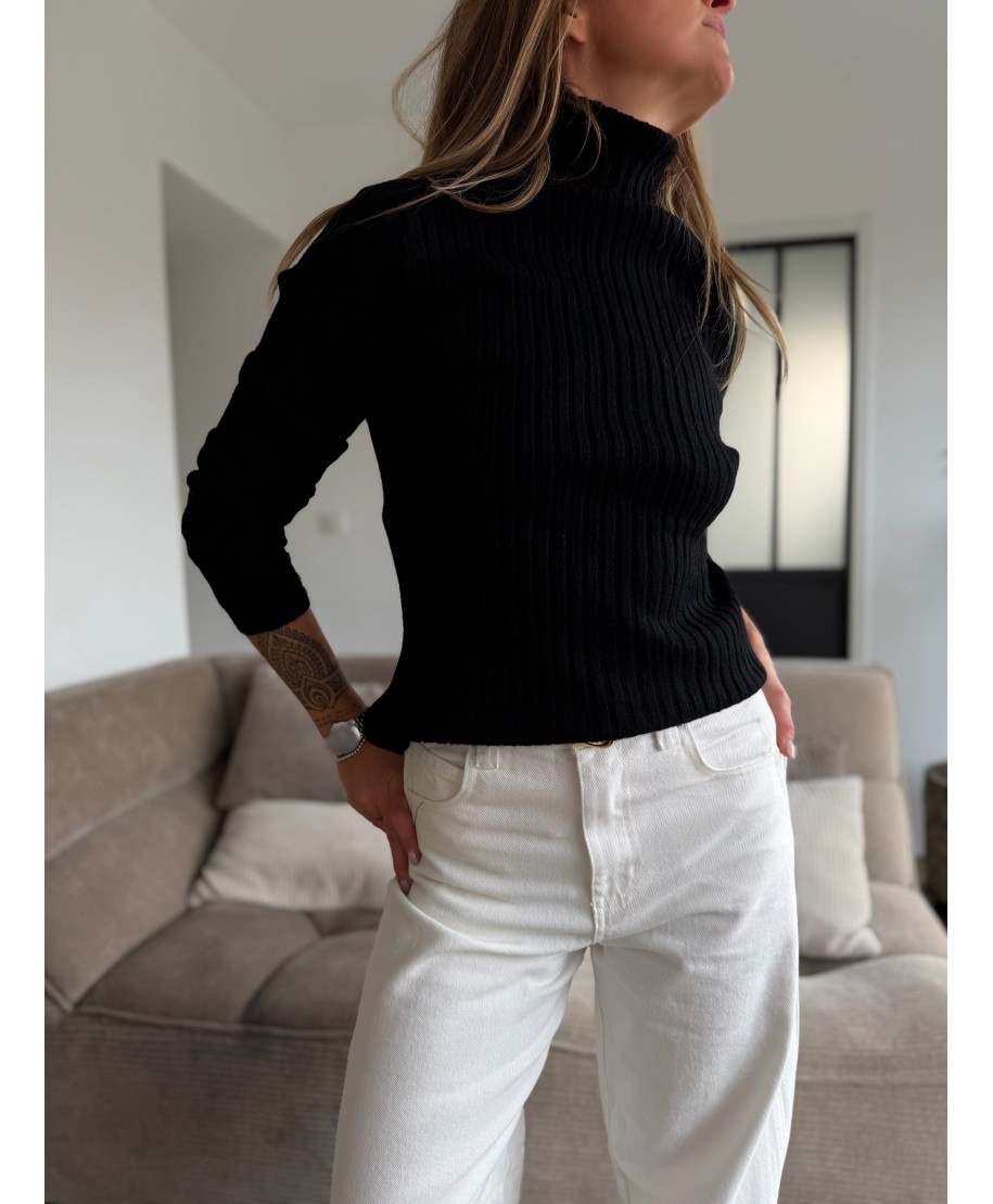 COL ROULÉ NOIRE - ALCINA COL ROULÉ NOIRE - ALCINA