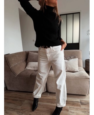 COL ROULÉ NOIRE - ALCINA