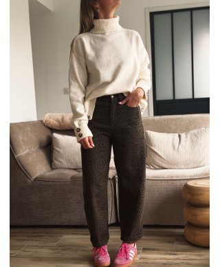 JEAN LEOPARD - BARREL