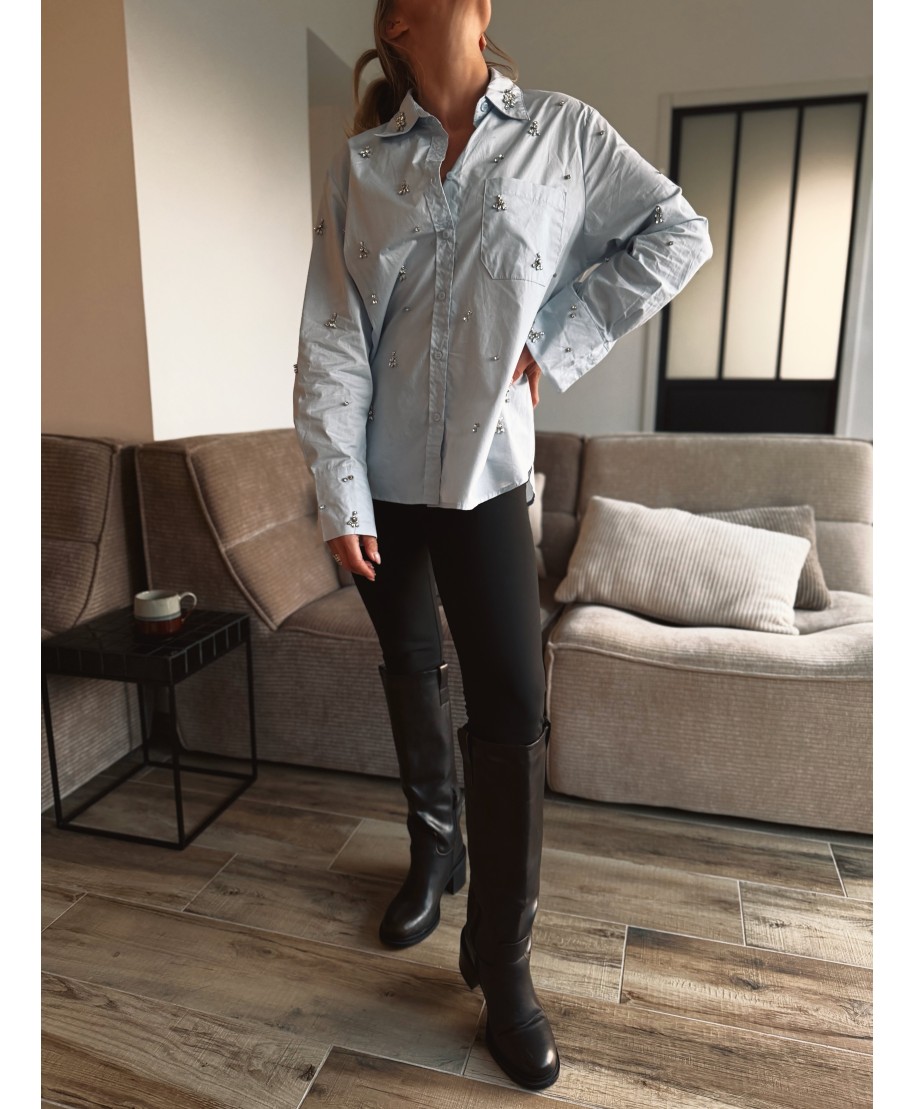 CHEMISE BLEU - KYLIA