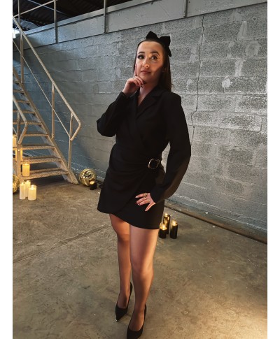 ROBE BLAZER NOIR - GIULIA