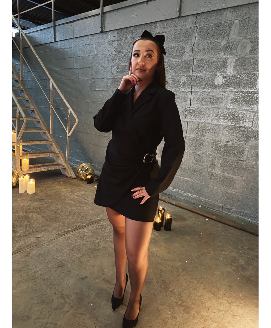 ROBE BLAZER NOIR - GIULIA