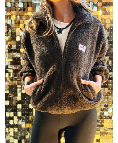 VESTE MOUMOUTE CHOCOLAT - LYLOU