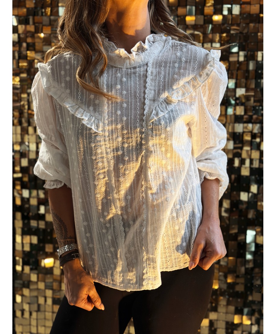 BLOUSE BLANCHE - LOUISE