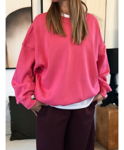 SWEAT ROSE FUSCHIA- ORLA
