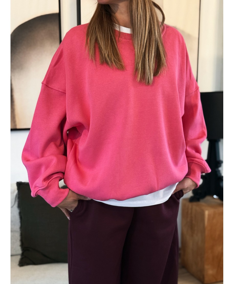 SWEAT ROSE FUSCHIA- ORLA
