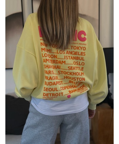 SWEAT JAUNE - ICONIC