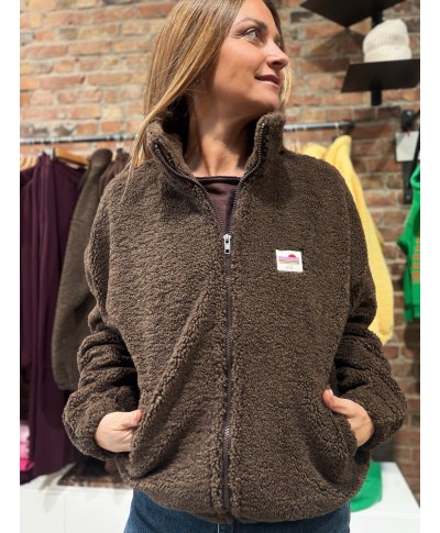 VESTE MOUMOUTE CHOCOLAT - LYLOU