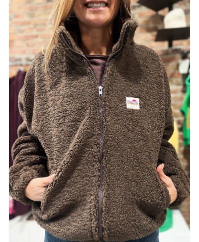 VESTE MOUMOUTE CHOCOLAT - LYLOU