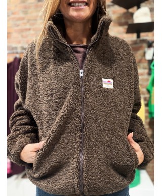 VESTE MOUMOUTE CHOCOLAT - LYLOU