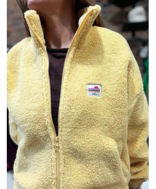 VESTE MOUMOUTE JAUNE - LYLOU