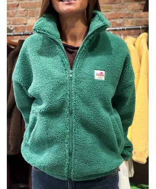 VESTE MOUMOUTE VERTE - LYLOU