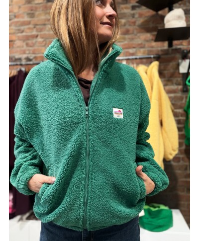 VESTE MOUMOUTE VERTE - LYLOU