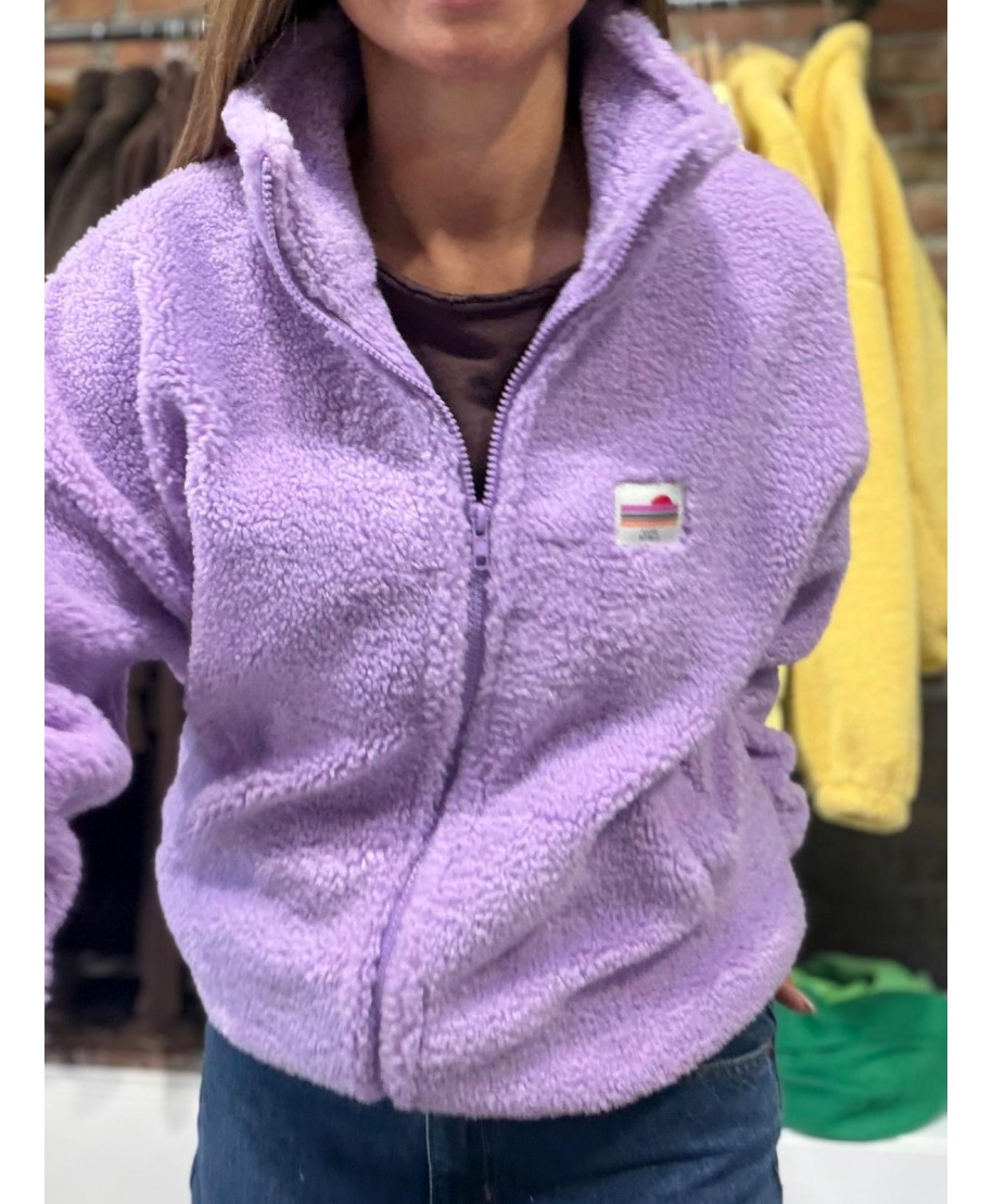 VESTE MOUMOUTE VIOLETTE - LYLOU