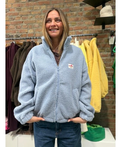 VESTE MOUMOUTE BLEUE - LYLOU