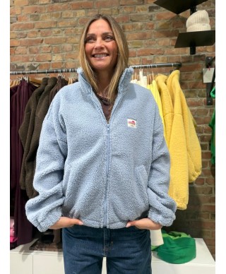 VESTE MOUMOUTE BLEUE - LYLOU