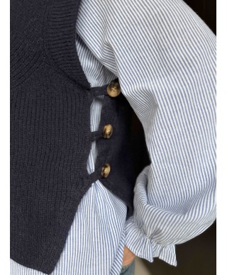 PULL BLEU MARINE - MARGOT